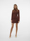 SNFRIDA Short Dress - Fired Brick - VERO MODA & VILA Bergvik