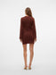 SNFRIDA Short Dress - Fired Brick - VERO MODA & VILA Bergvik