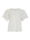 VIABBEY T-Shirts & Tops - Cloud Dancer - VERO MODA & VILA Bergvik