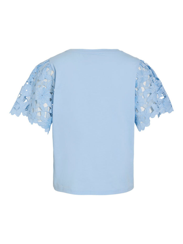 VIABBEY T-Shirts & Tops - Kentucky Blue - VERO MODA & VILA Bergvik