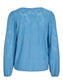 VIADELE Top - Blissful Blue - VERO MODA & VILA Bergvik