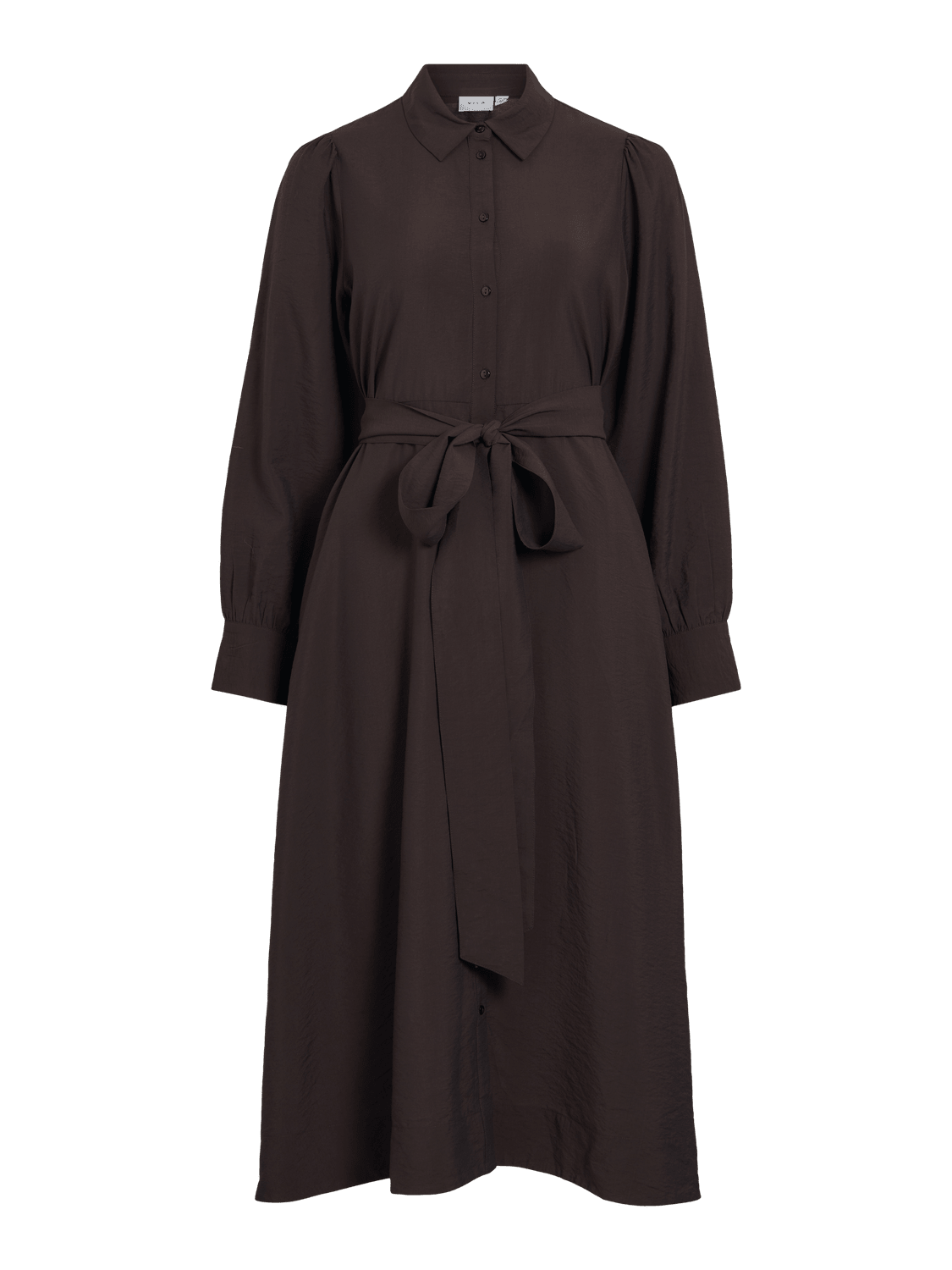 VIALINIA Midi Dress - Coffee Bean - VERO MODA & VILA Bergvik