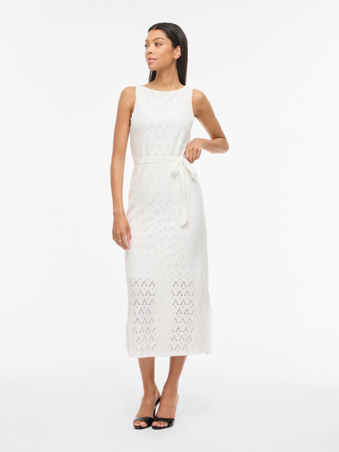 VIAMALINA Midi Dress - Snow White - VERO MODA & VILA Bergvik