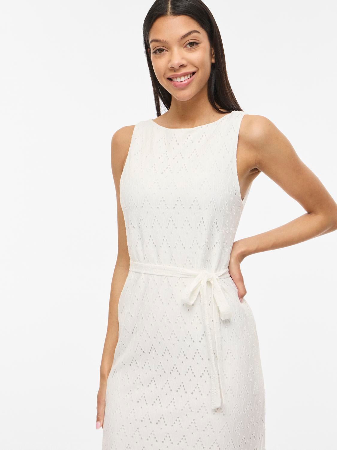 VIAMALINA Midi Dress - Snow White - VERO MODA & VILA Bergvik