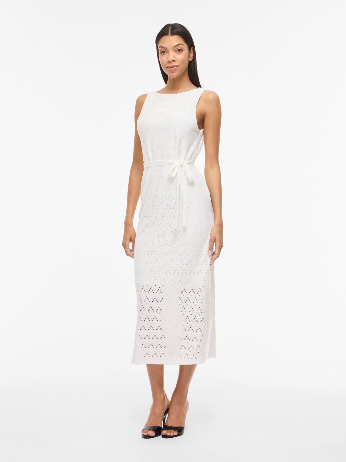 VIAMALINA Midi Dress - Snow White - VERO MODA & VILA Bergvik