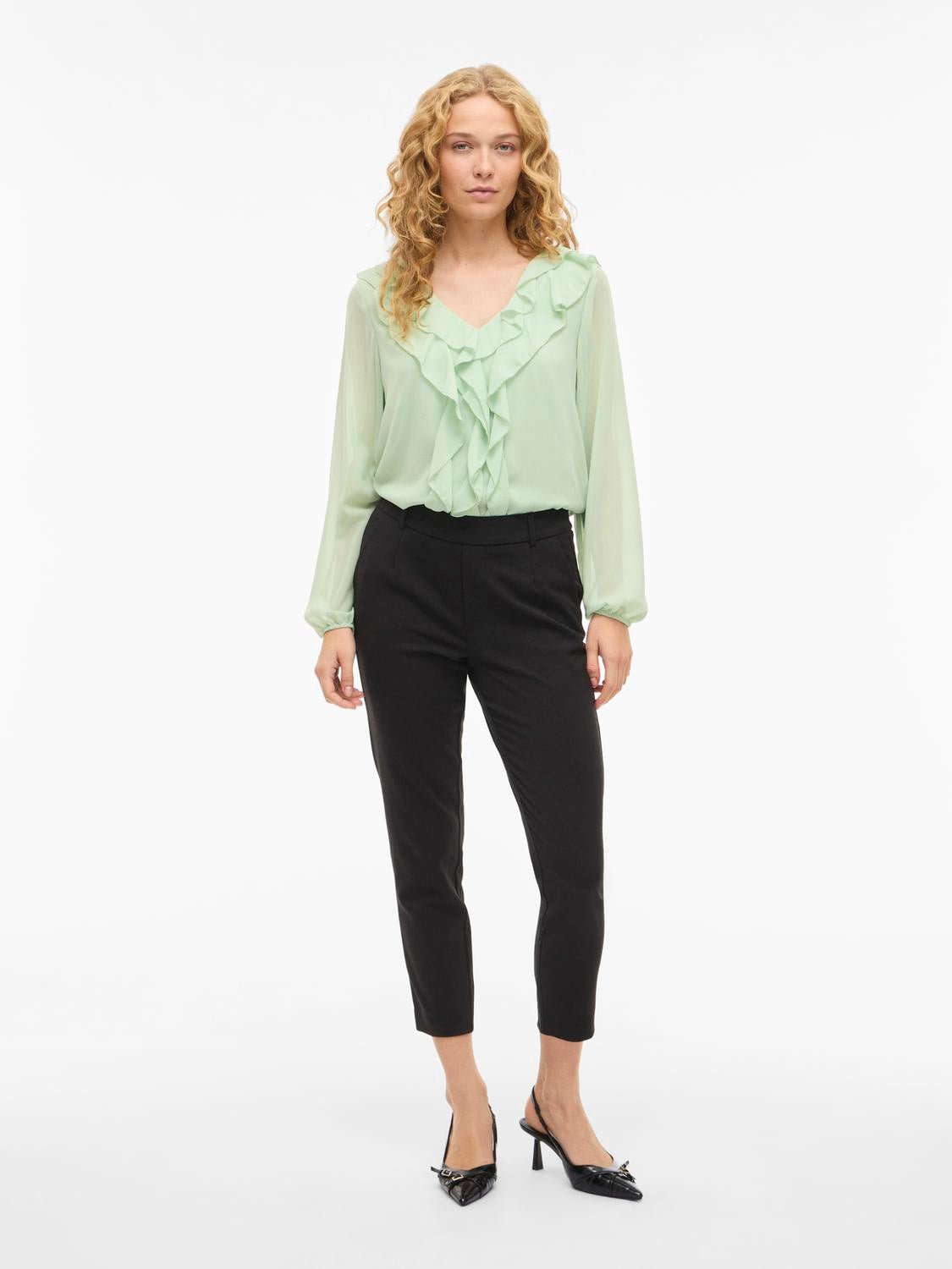 VIANE Top - Smoke Green - VERO MODA & VILA Bergvik
