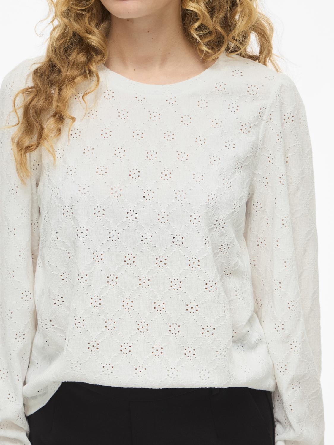 VIASTA Top - Snow White - VERO MODA & VILA Bergvik