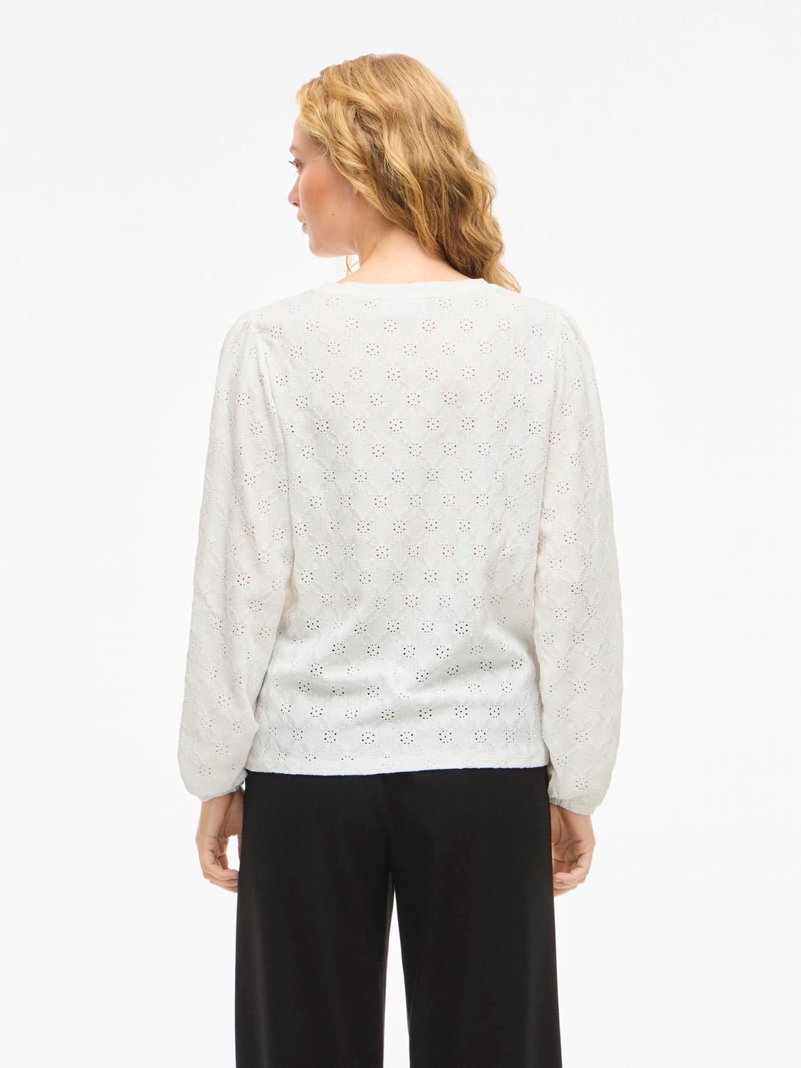 VIASTA Top - Snow White - VERO MODA & VILA Bergvik