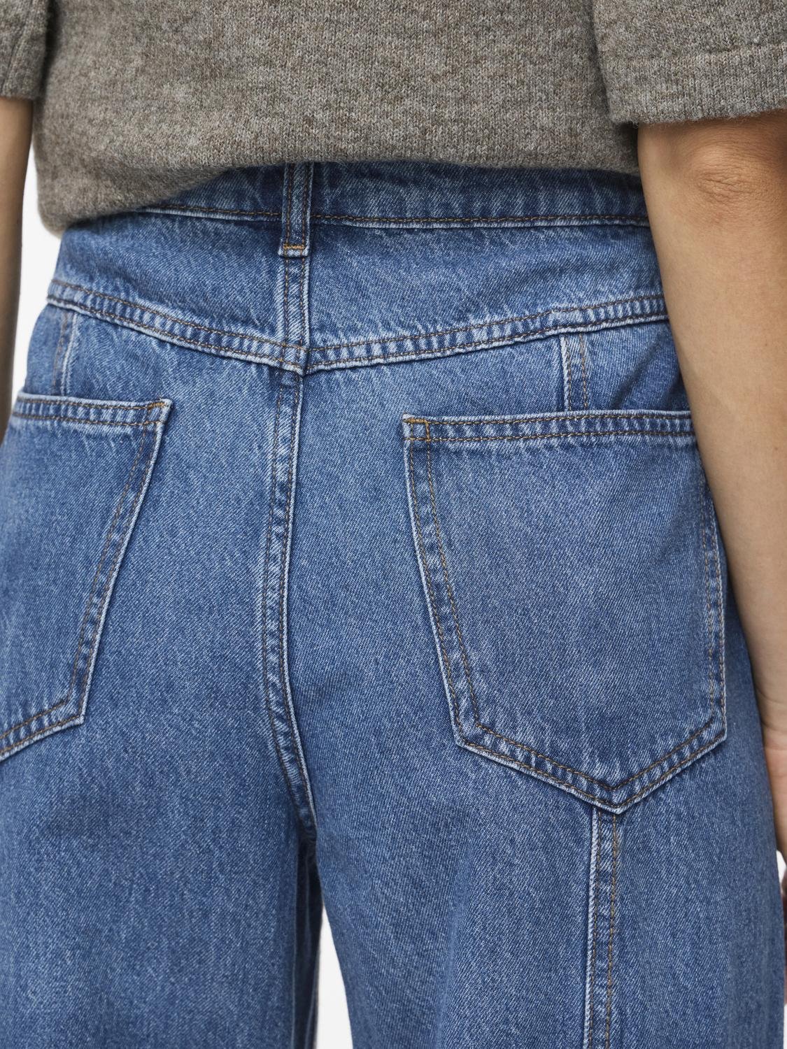 VIBEAU Jeans - Medium Blue Denim - VERO MODA & VILA Bergvik