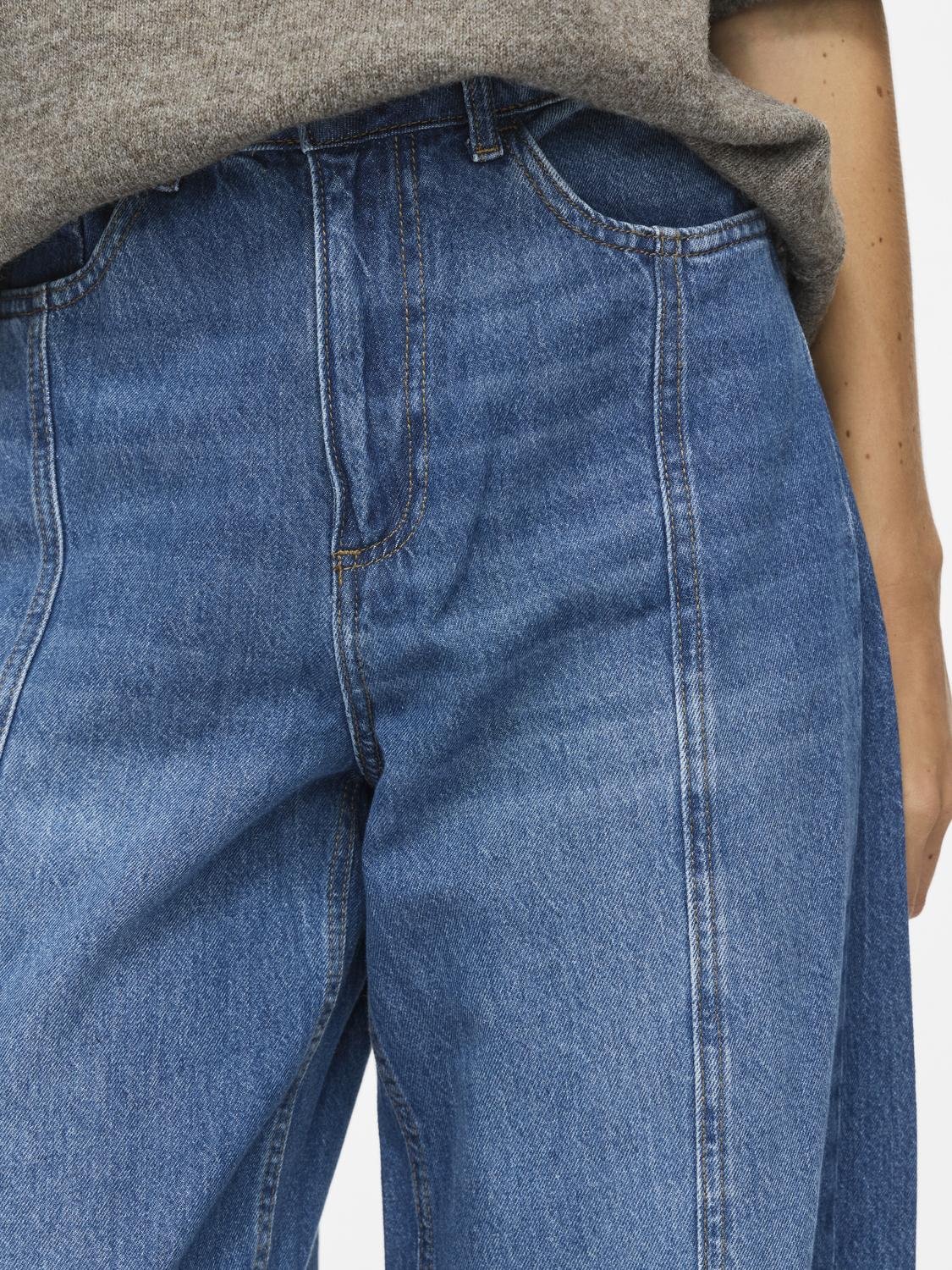 VIBEAU Jeans - Medium Blue Denim - VERO MODA & VILA Bergvik
