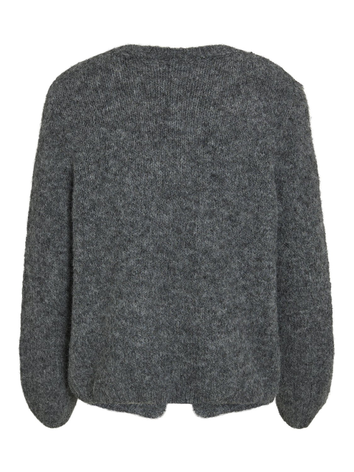 VIBOWS Knit Cardigan - Medium Grey Melange - VERO MODA & VILA Bergvik