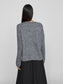 VIBOWS Knit Cardigan - Medium Grey Melange - VERO MODA & VILA Bergvik