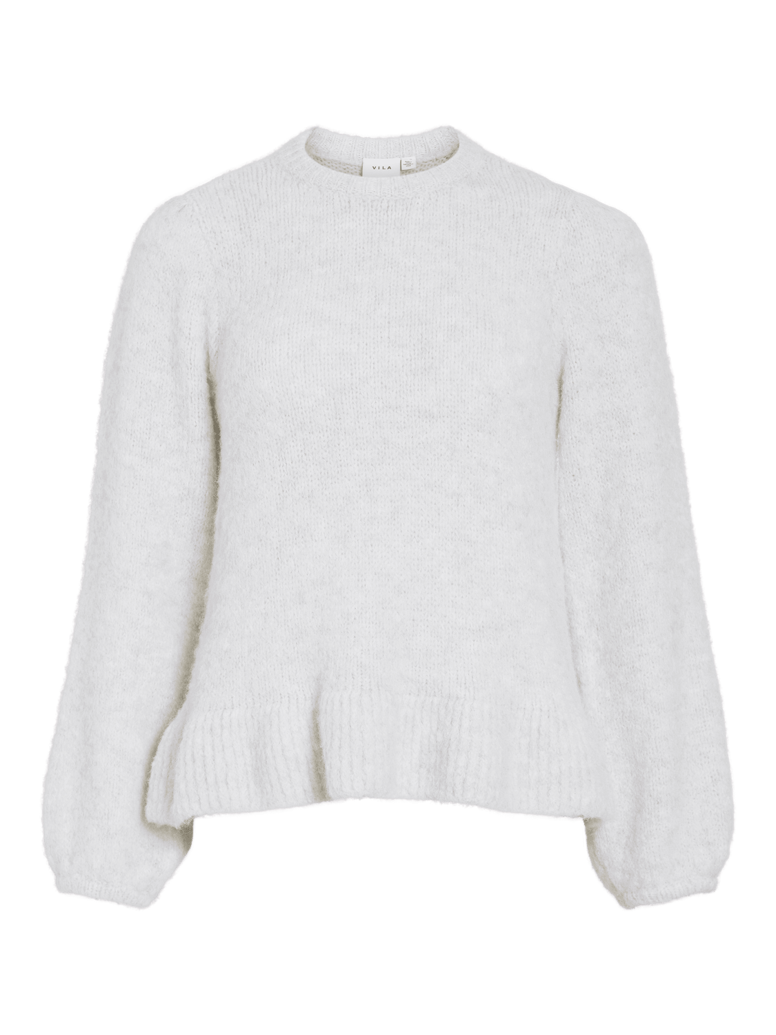 VIBOWS Pullover - Cloud Dancer - VERO MODA & VILA Bergvik