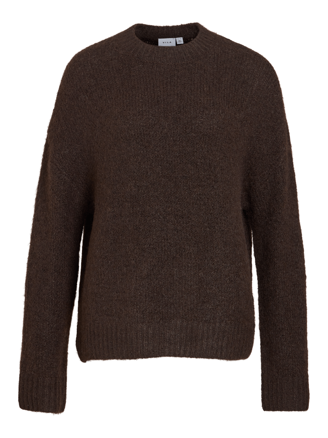 VIBOWS Pullover - Coffee Bean - VERO MODA & VILA Bergvik