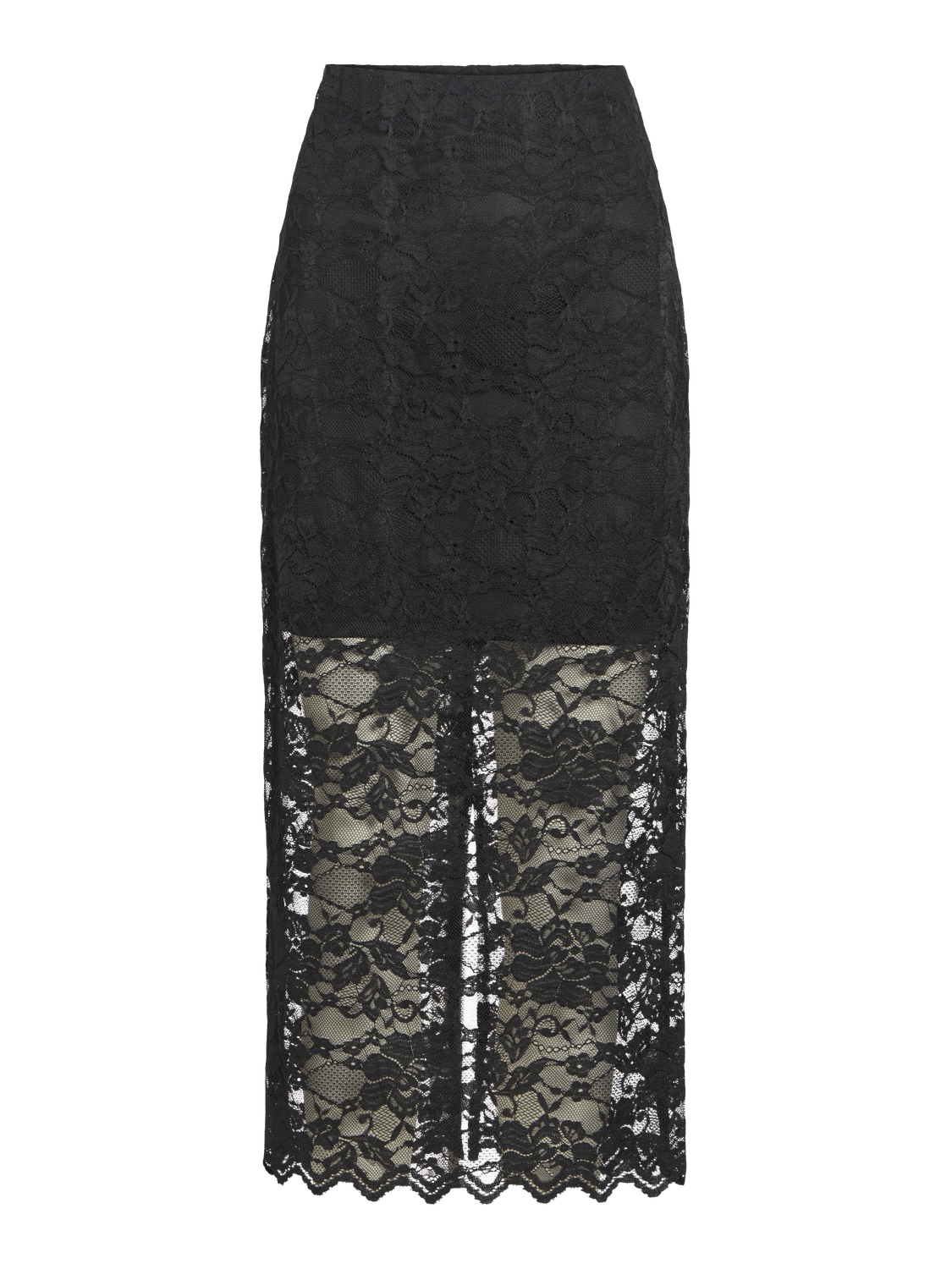 VICENZA Midi Skirt - Black Beauty - VERO MODA & VILA Bergvik
