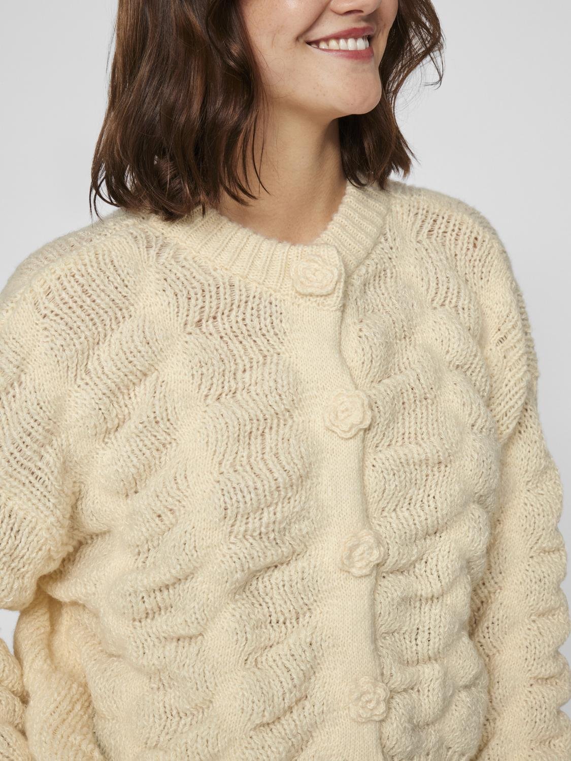VICHANA Knit Cardigan - Birch - VERO MODA & VILA Bergvik