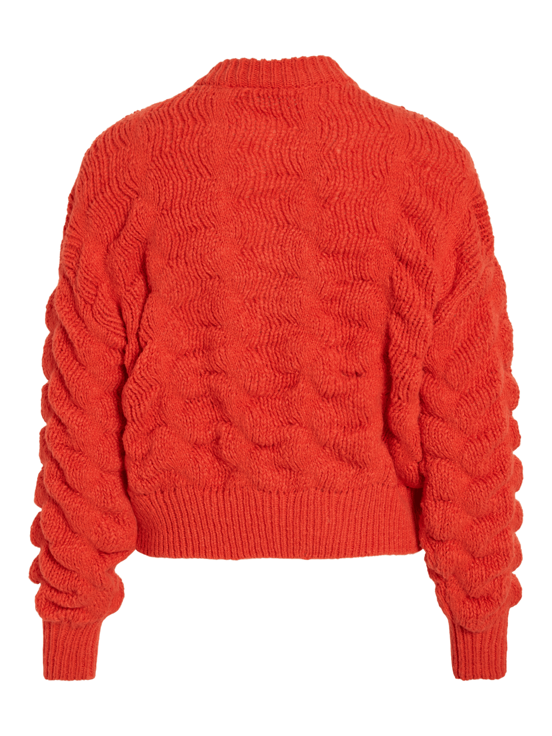 VICHANA Knit Cardigan - Poppy Red - VERO MODA & VILA Bergvik
