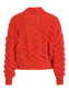 VICHANA Knit Cardigan - Poppy Red - VERO MODA & VILA Bergvik