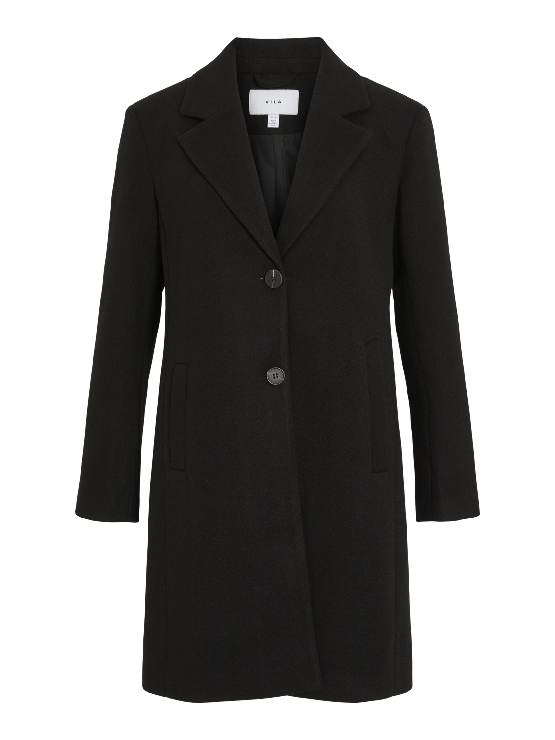 VICLAUDIA Coat - Black Beauty - VERO MODA & VILA Bergvik