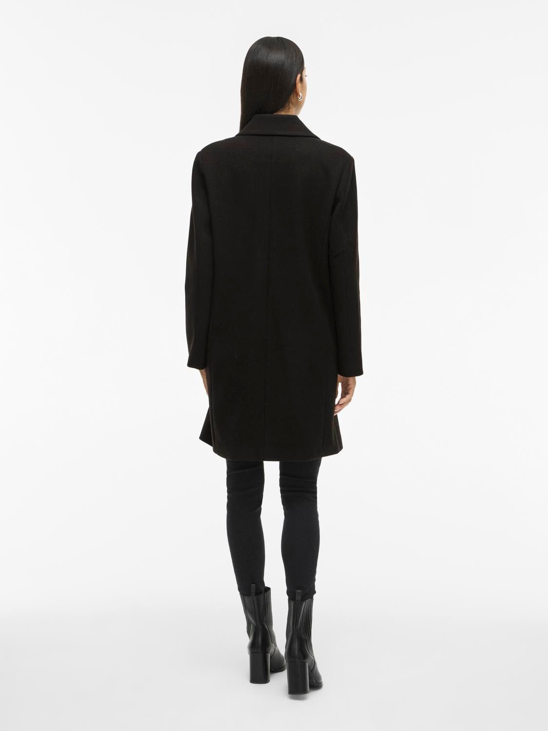 VICLAUDIA Coat - Black Beauty - VERO MODA & VILA Bergvik
