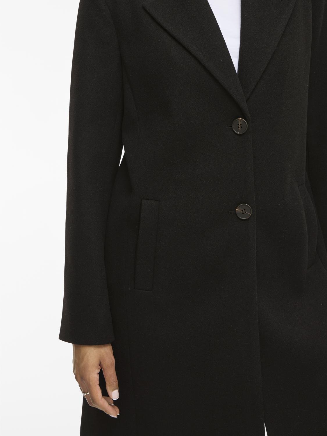 VICLAUDIA Coat - Black Beauty - VERO MODA & VILA Bergvik