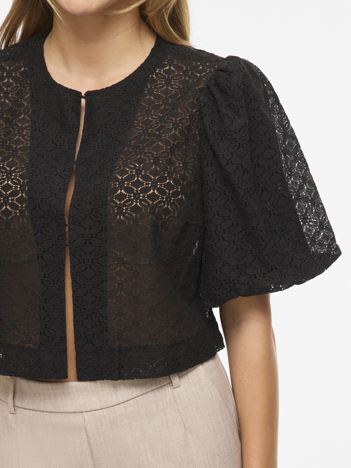 VICLEO Cardigan - Black Beauty - VERO MODA & VILA Bergvik