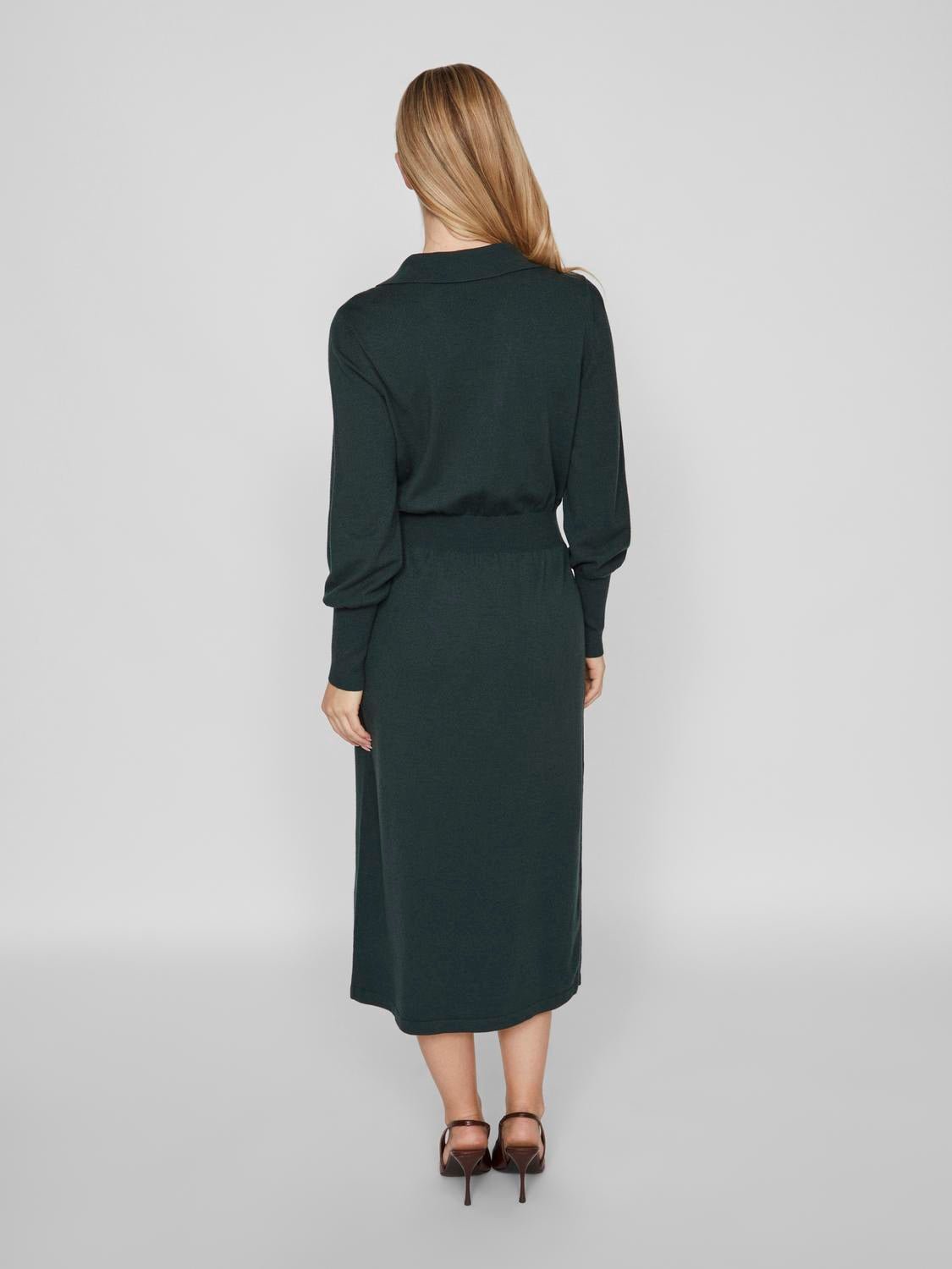 VICOMFY Midi Dress - Scarab - VERO MODA & VILA Bergvik