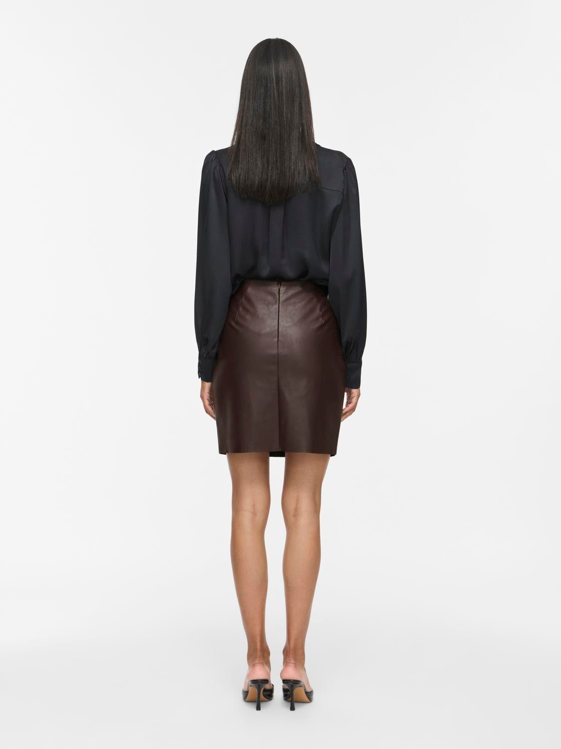 VIDAGMAR Short Skirt - Coffee Bean - VERO MODA & VILA Bergvik