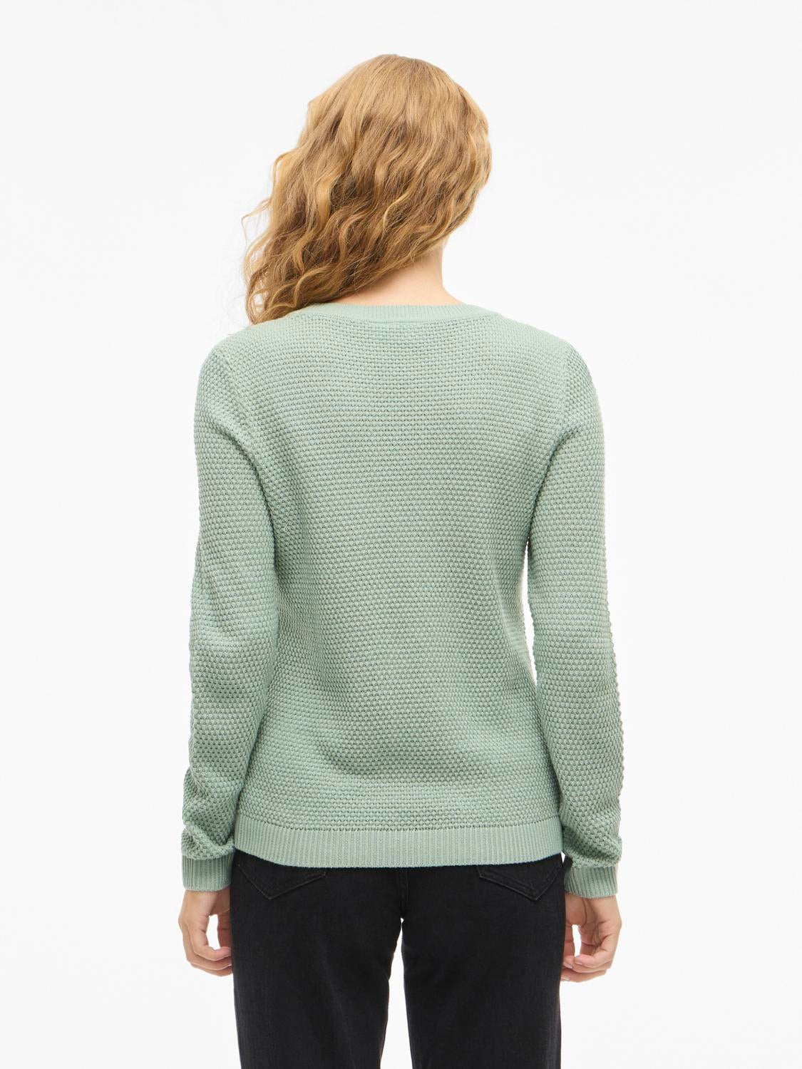 VIDALO Pullover - Blue Surf - VERO MODA & VILA Bergvik