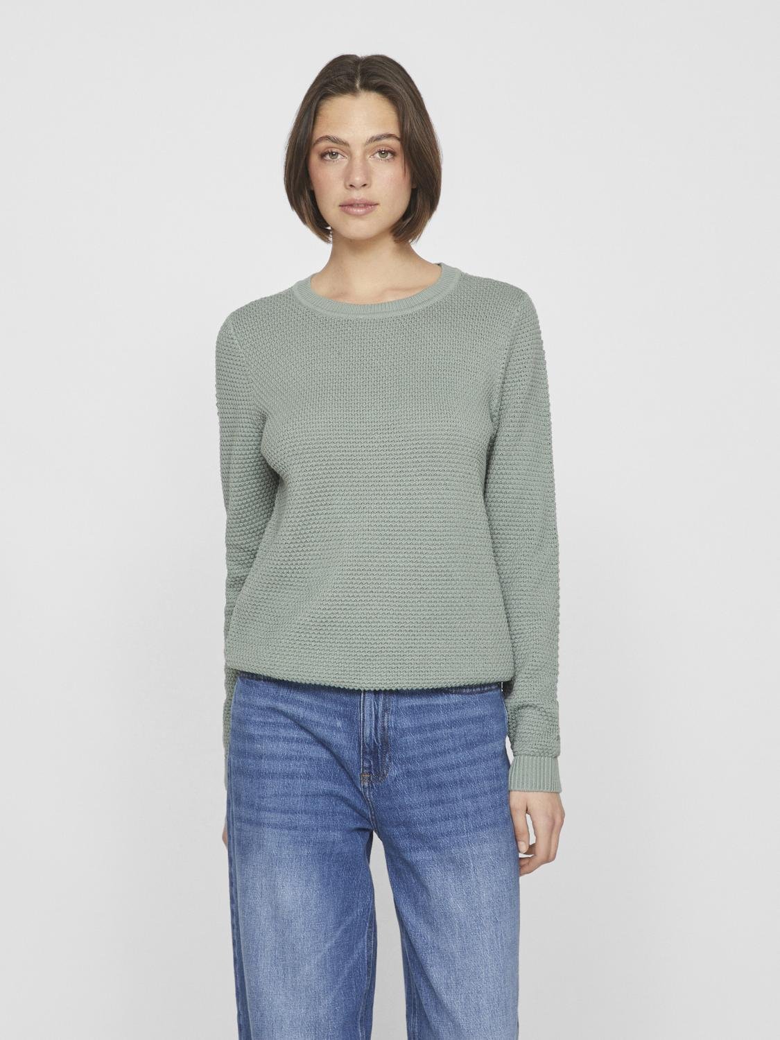 VIDALO Pullover - Chinois Green - VERO MODA & VILA Bergvik