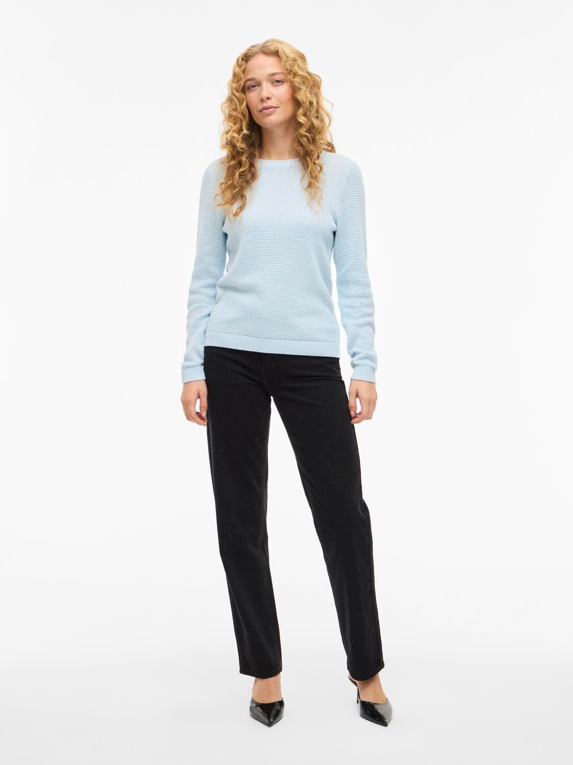 VIDALO Pullover - Nantucket Breeze - VERO MODA & VILA Bergvik