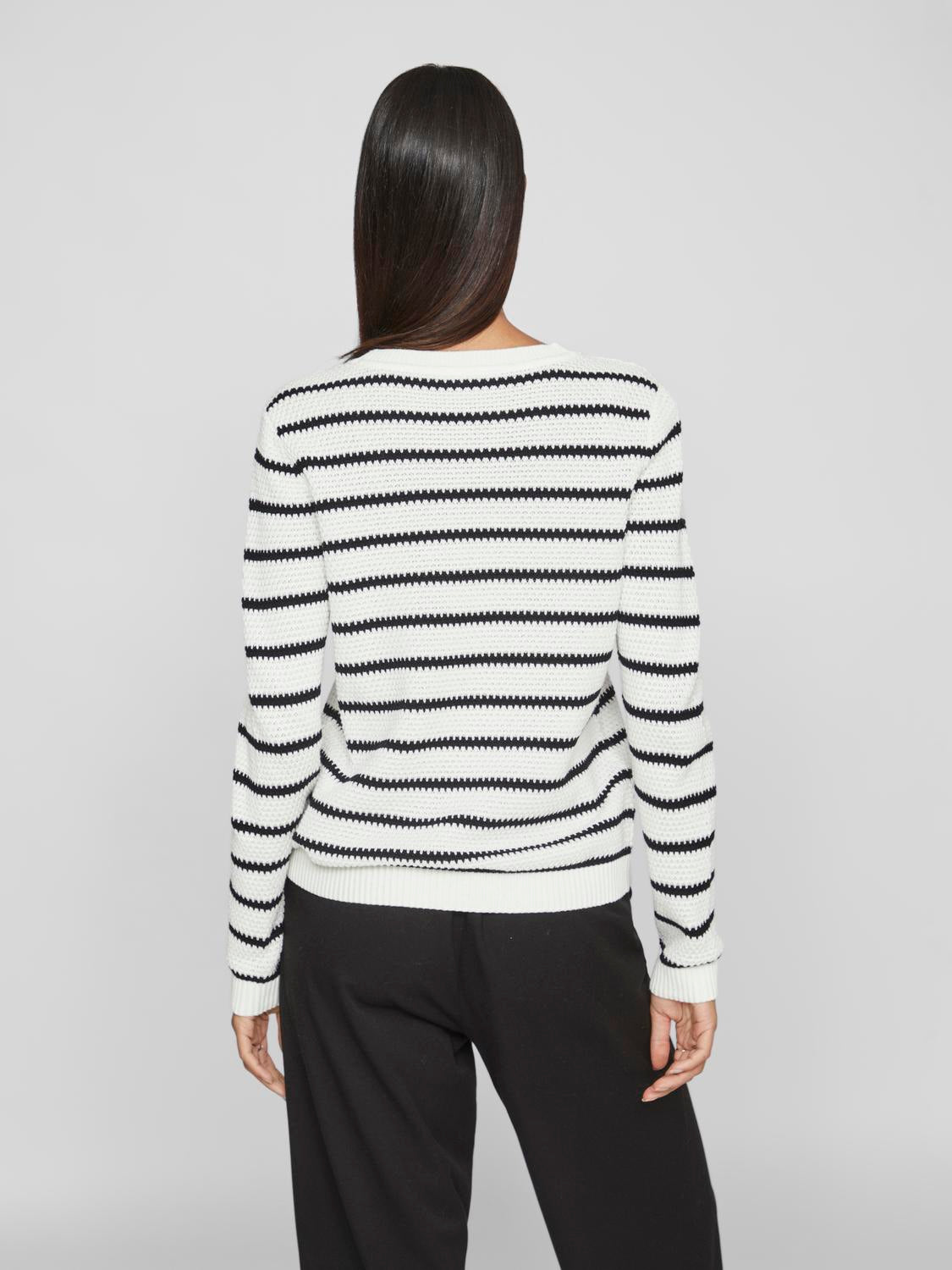 VIDALO Pullover - White Alyssum - VERO MODA & VILA Bergvik