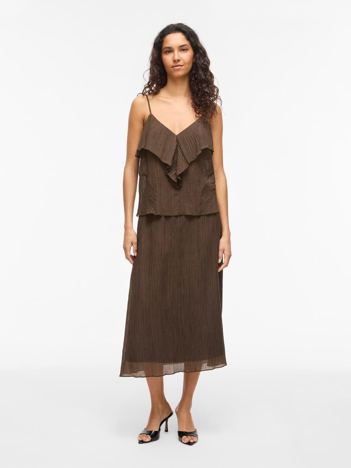 VIDANIRA Top - Slate Black - VERO MODA & VILA Bergvik