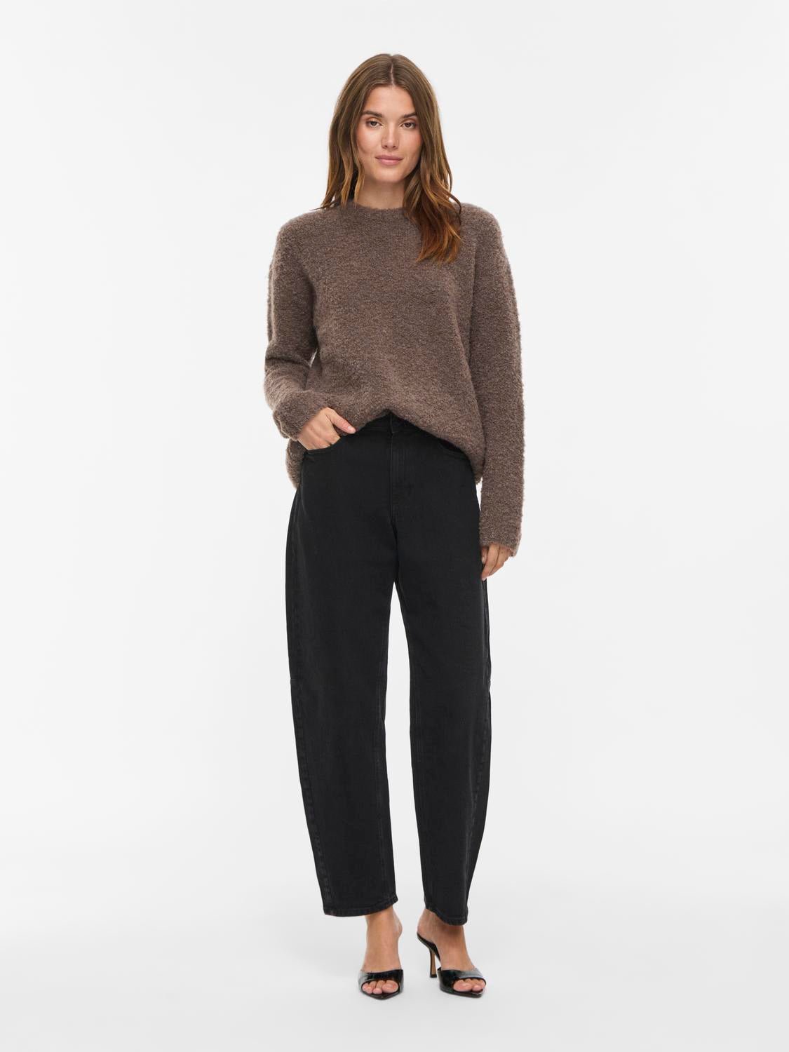 VIDAYA Pullover - Falcon - VERO MODA & VILA Bergvik