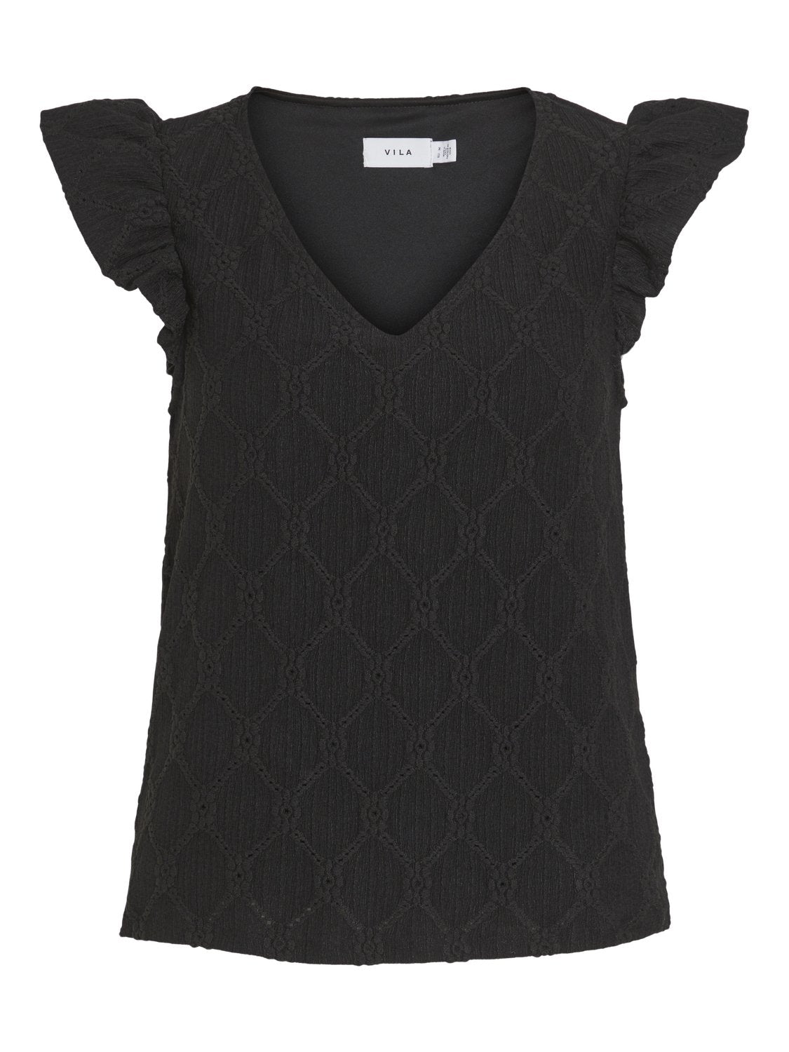 VIDELEA T-Shirts & Tops - Black Beauty - VERO MODA & VILA Bergvik