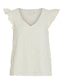 VIDELEA T-Shirts & Tops - Eggnog - VERO MODA & VILA Bergvik