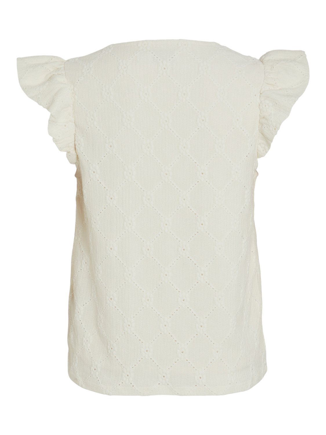 VIDELEA T-Shirts & Tops - Eggnog - VERO MODA & VILA Bergvik