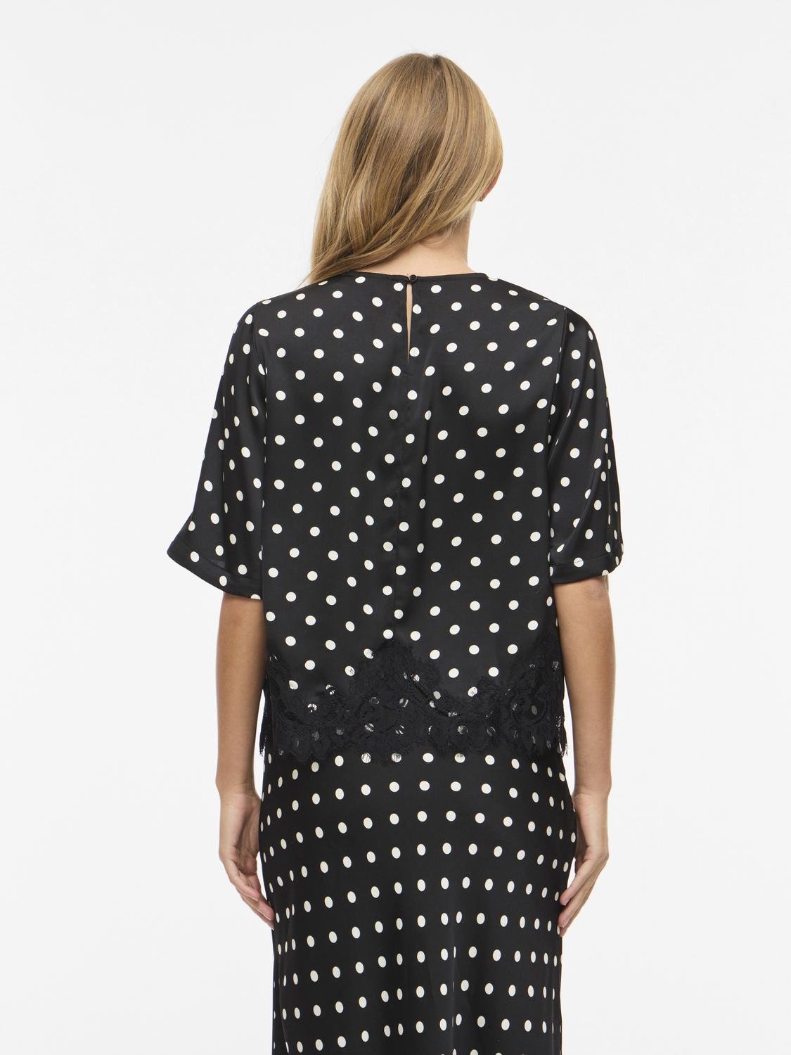 VIDOTA Top - Black - VERO MODA & VILA Bergvik