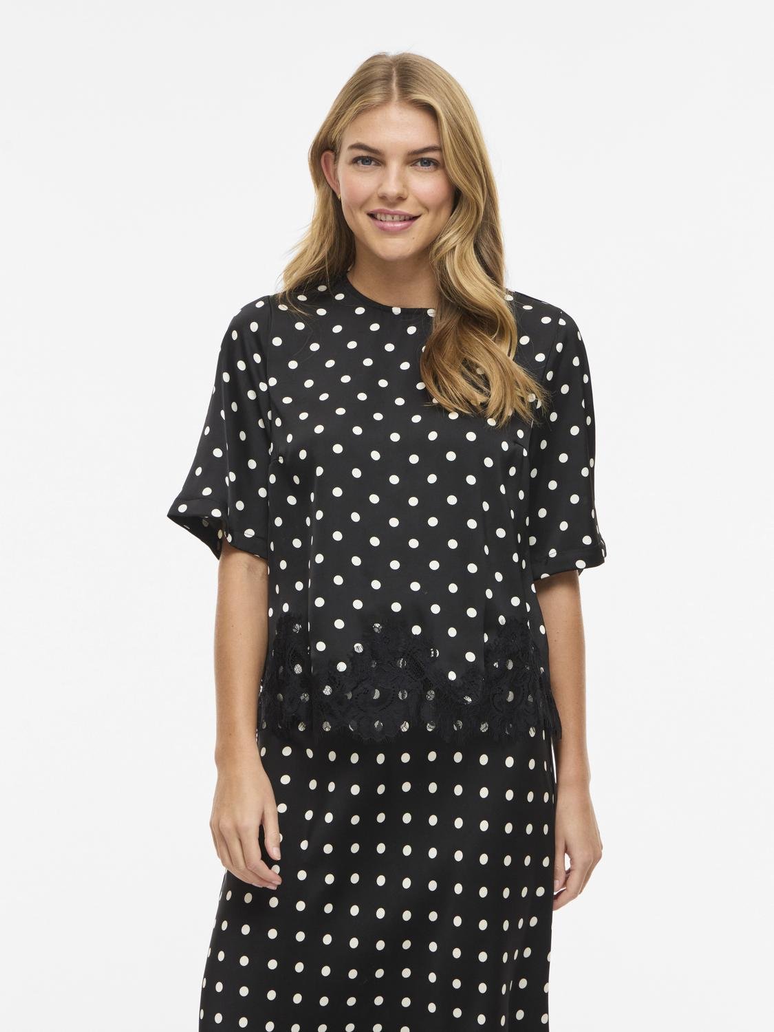 VIDOTA Top - Black - VERO MODA & VILA Bergvik