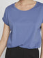 VIDREAMERS T-Shirt - Bijou Blue - VERO MODA & VILA Bergvik