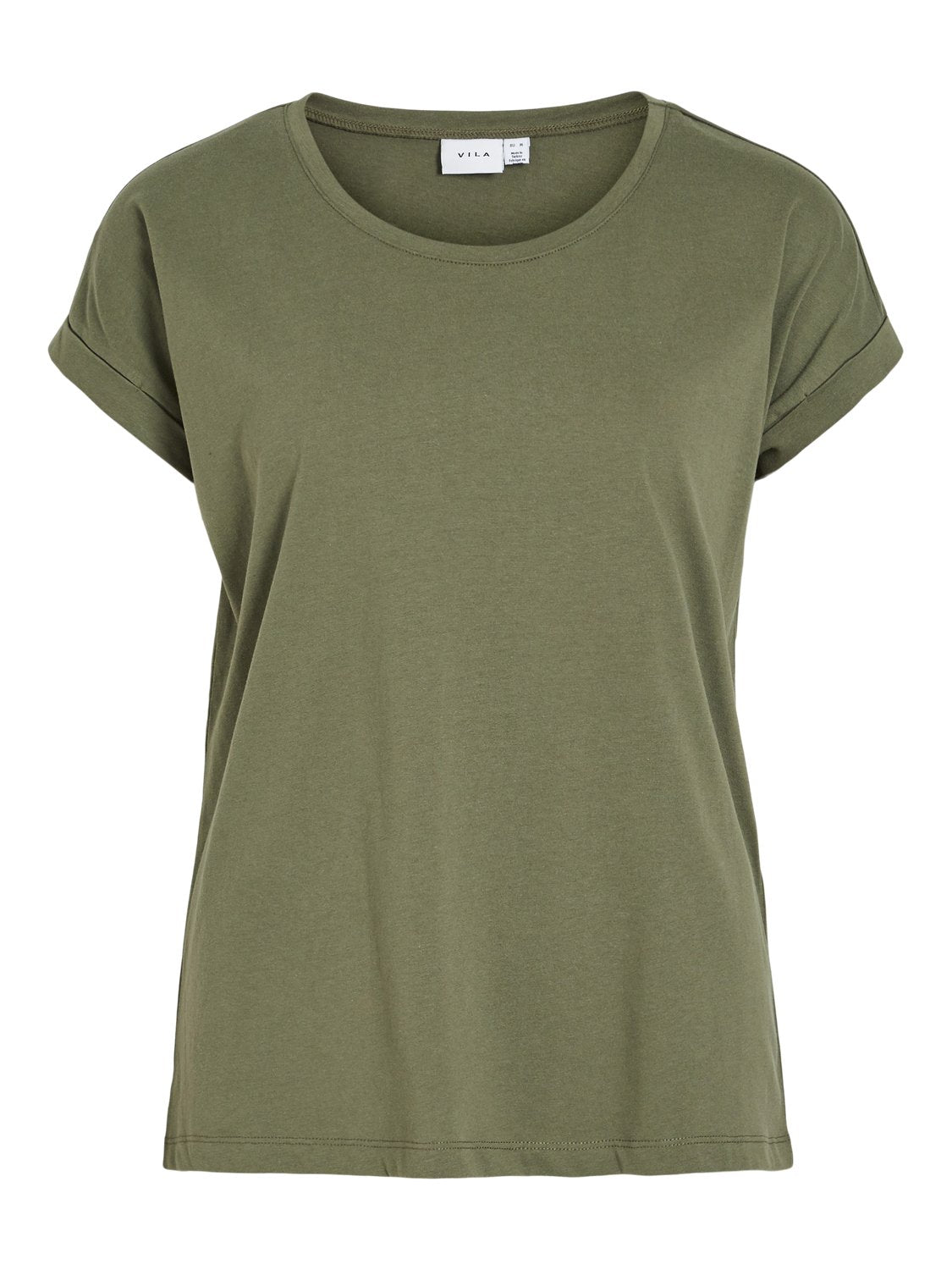 VIDREAMERS T-Shirt - Dusty Olive - VERO MODA & VILA Bergvik