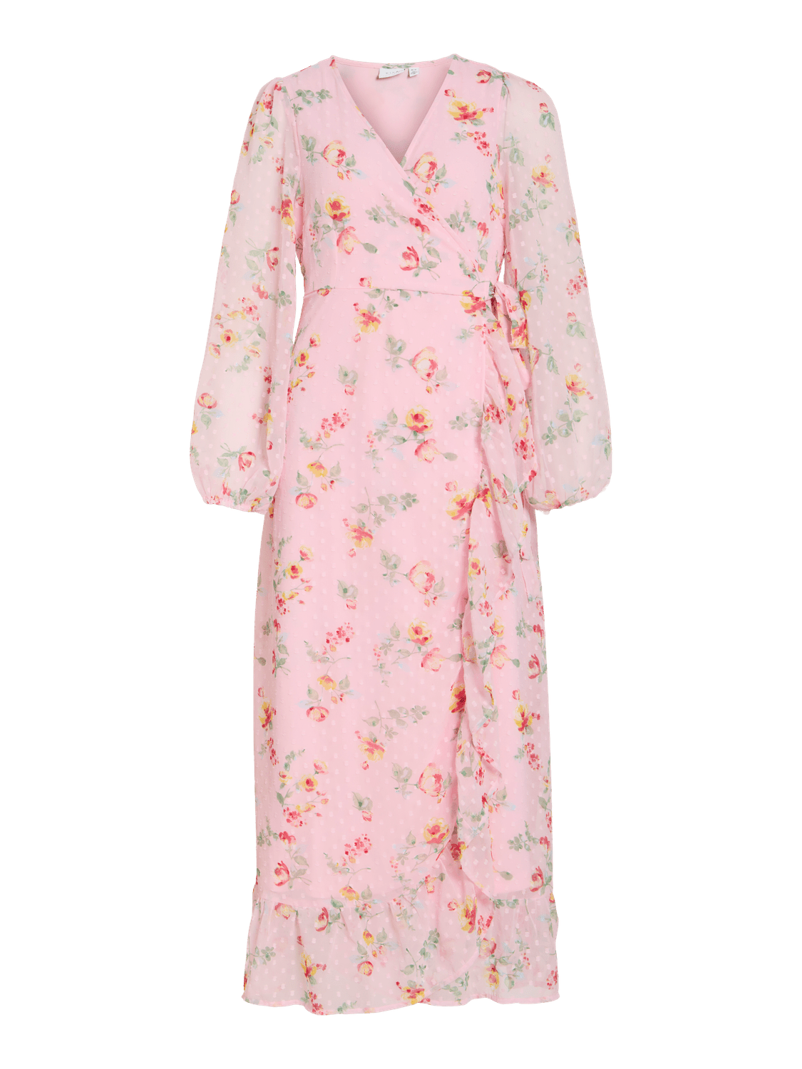 VIEDEE Long Dress - Cherry Blossom - VERO MODA & VILA Bergvik