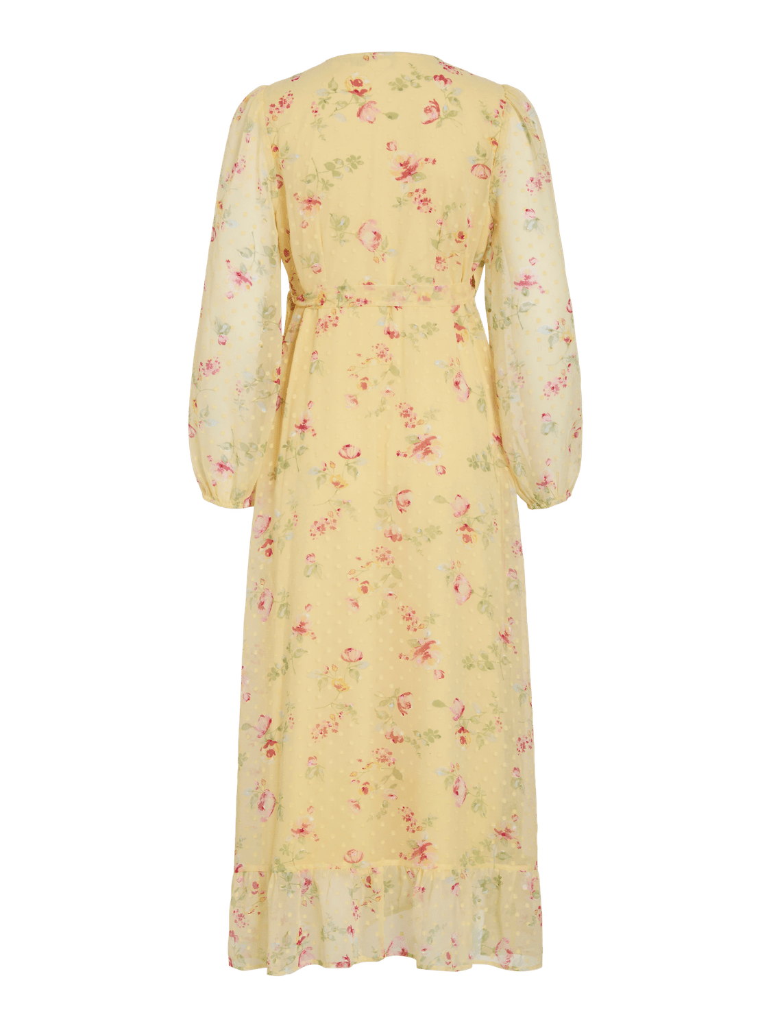 VIEDEE Long Dress - Pastel Yellow - VERO MODA & VILA Bergvik