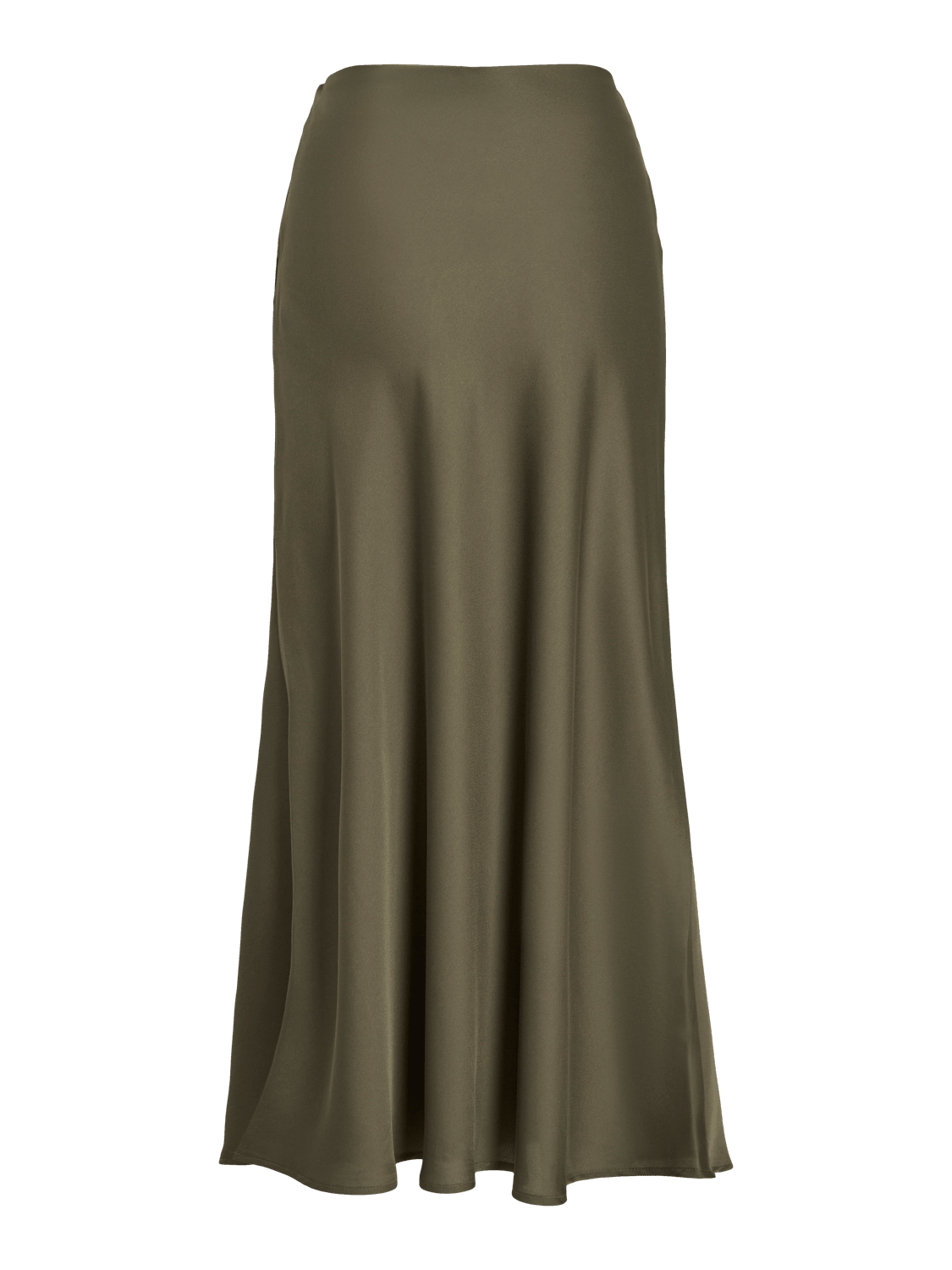 VIELLETTE Midi Skirt - Dusty Olive - VERO MODA & VILA Bergvik