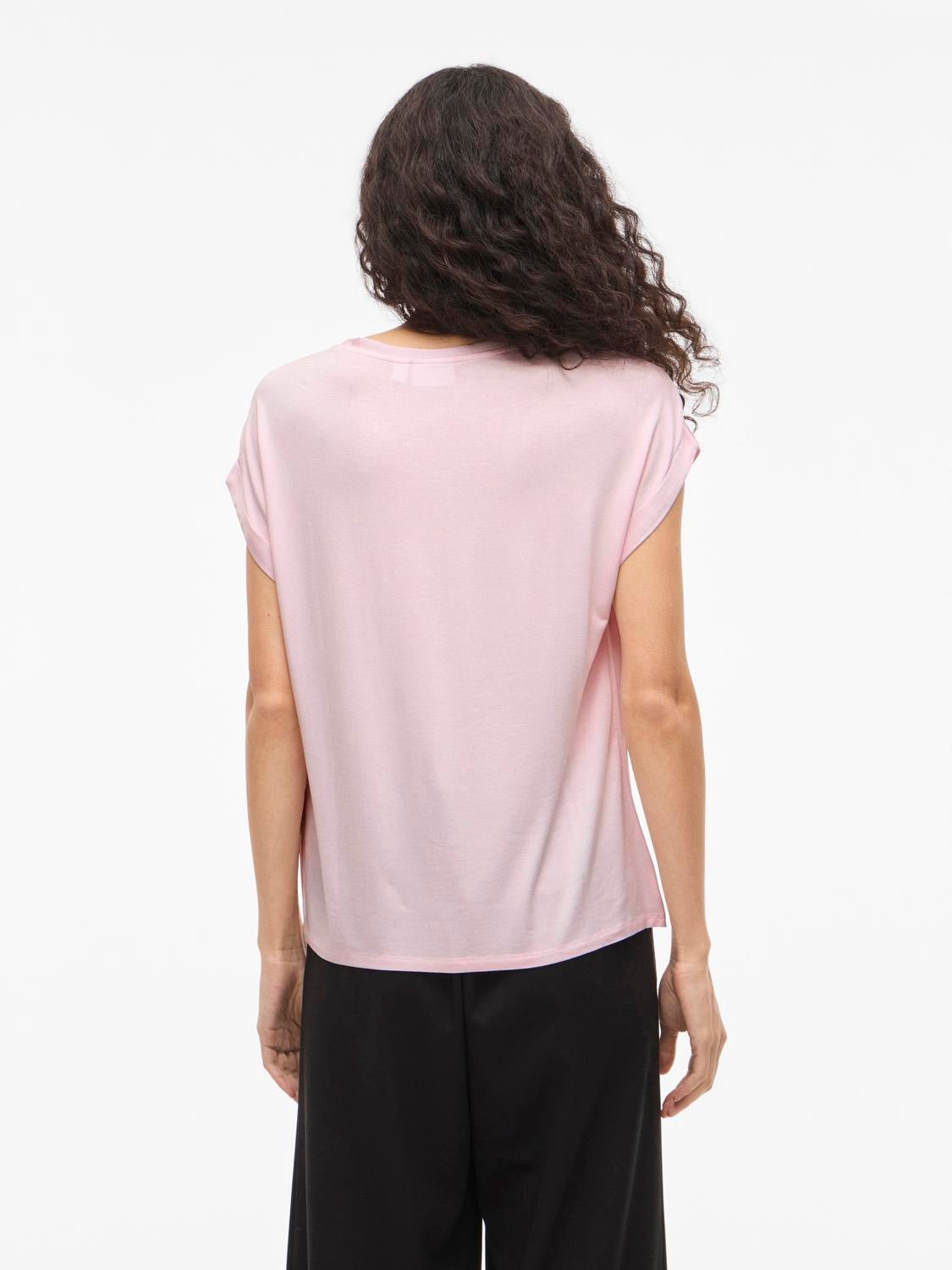 VIELLETTE Top - Cherry Blossom - VERO MODA & VILA Bergvik