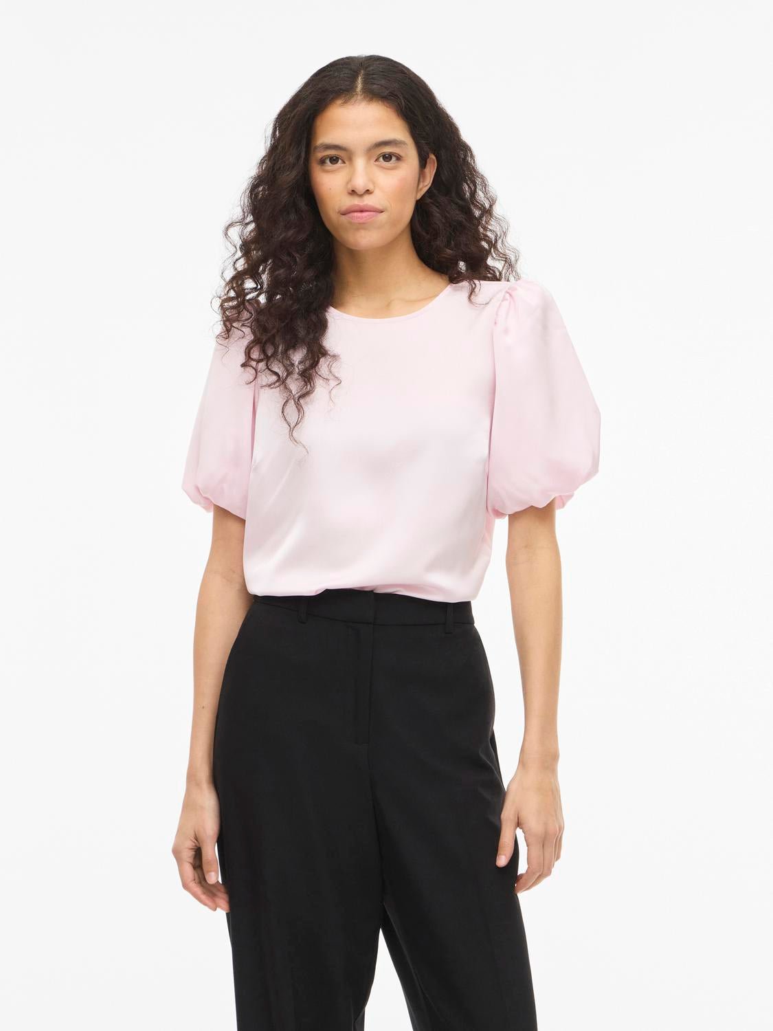 VIELLETTE Top - Cherry Blossom - VERO MODA & VILA Bergvik