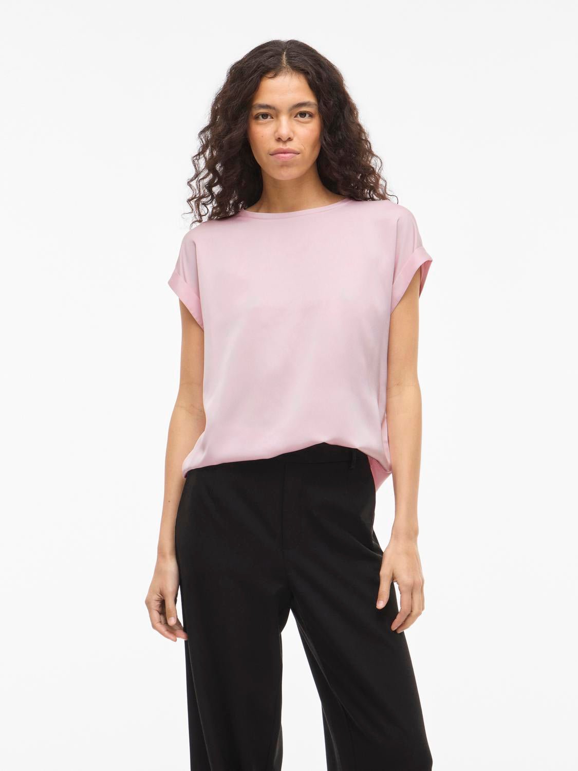 VIELLETTE Top - Cherry Blossom - VERO MODA & VILA Bergvik