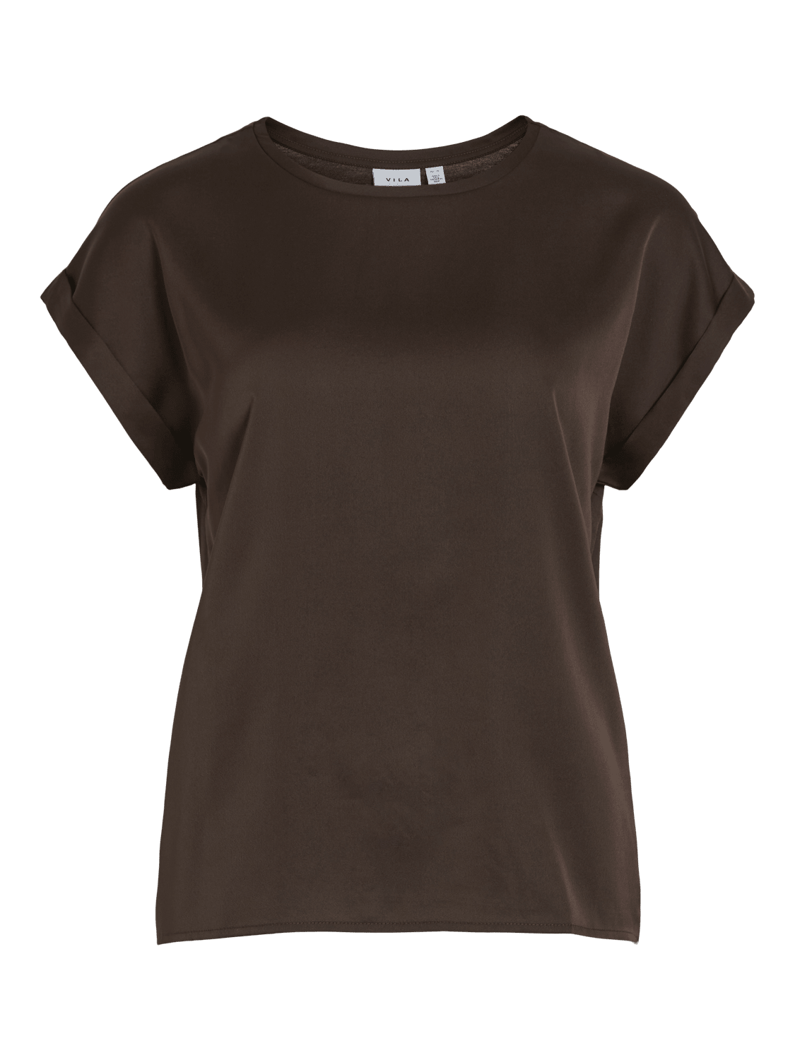 VIELLETTE Top - Coffee Bean - VERO MODA & VILA Bergvik