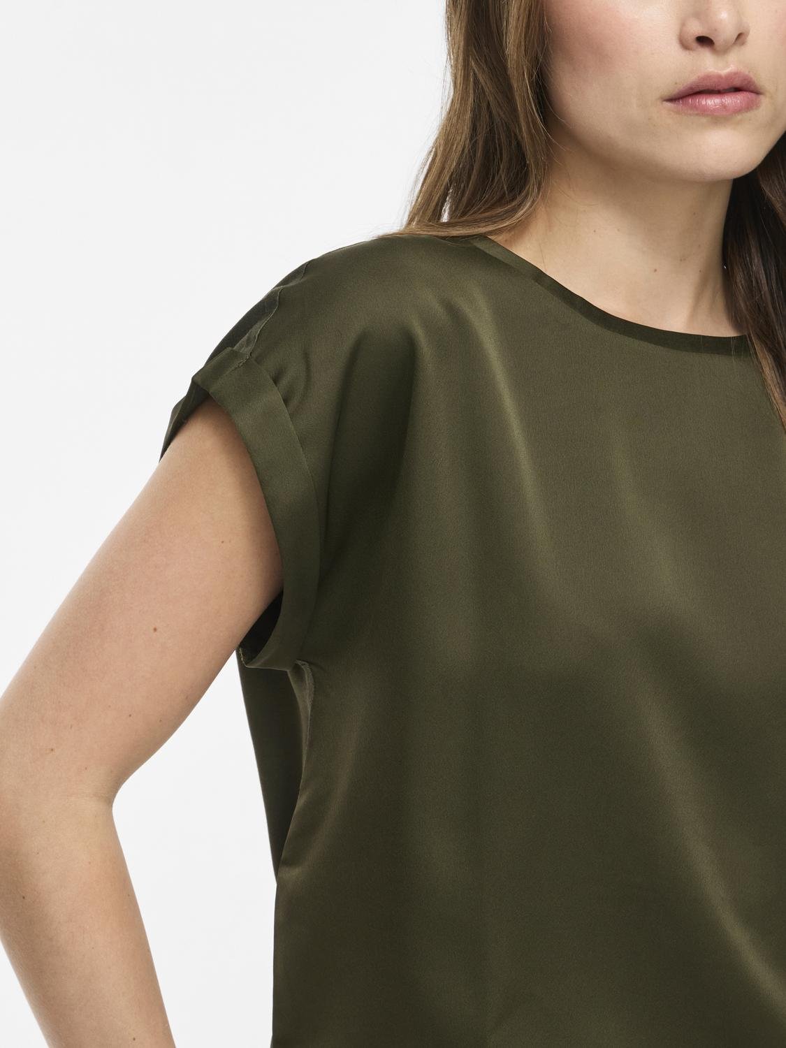 VIELLETTE Top - Forest Night - VERO MODA & VILA Bergvik