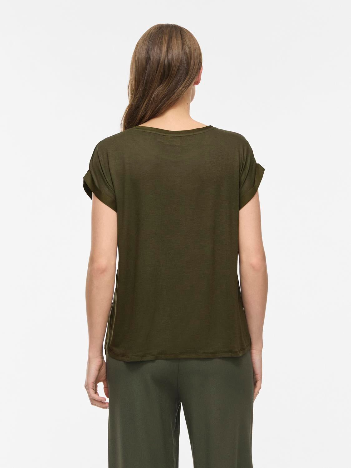 VIELLETTE Top - Forest Night - VERO MODA & VILA Bergvik